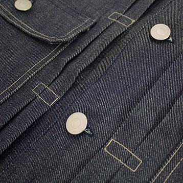 【極美品】Cartridge Case222　デニムジャケット【Mサイズ】 Cartridge Case222（カートリッジケース222）REMOVABLE COLLAR