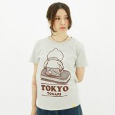東京トガリ／ティシャツ [oatmeal/Lady's]（たいじゅそくてい）（Tシャツ）