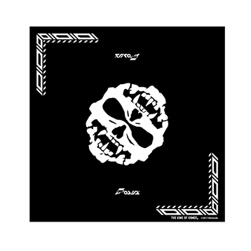 The King Of Games スプラトゥーン2 イカスカルマスクバンダナ The King Of Games スプラトゥーン2 イカスカルマスクバンダナ