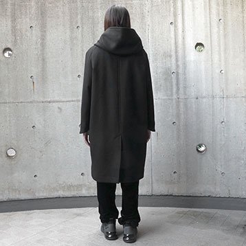 19AW】HATRA(ハトラ) Toggle_Calm_Coat [Black]（アウター）