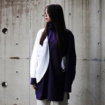 20SS】HATRA(ハトラ) SOV Shirt [PURPLE]（トップス）