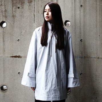 20SS】HATRA(ハトラ) Rias Shirt [GREY]（トップス）