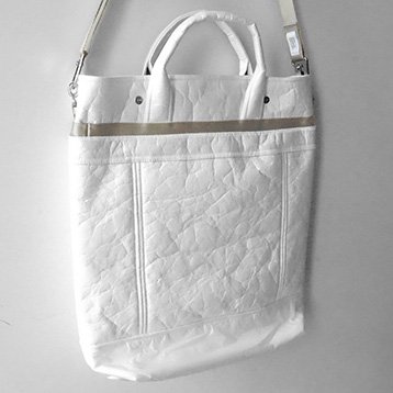 20AW】HATRA(ハトラ) Apollo Tote Ty [WHITE]（バッグ）