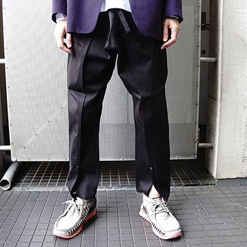 【22SS】HATRA(ハトラ) Knot Denim [black]（ボトムス）