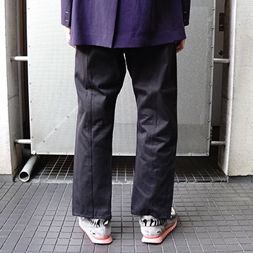 22SS】HATRA(ハトラ) Knot Denim [black]（ボトムス）