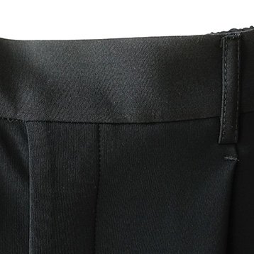 23SS】HATRA(ハトラ) Moc Jersey Trousers [black]（ボトムス）