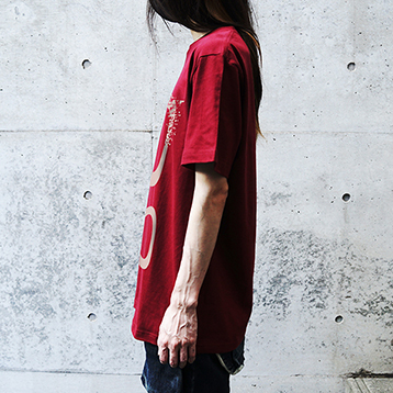 グッド・ナイト・ワールド / FxxK YOU,WORLD Tee [burgundy]