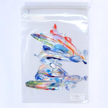 はくいきしろい タイトル42g ステッカー はくいきしろい タイトル42g ステッカー
