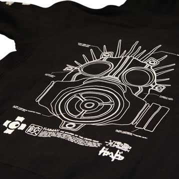 2011 GAS MASK MANUAL of KAIMAN - HOODIE [black] - MHz SHOP