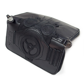 【中古】ドロヘドロ　KAIMAN / Long wallet [black] ドロヘドロKAIMAN / Long wallet [black]
