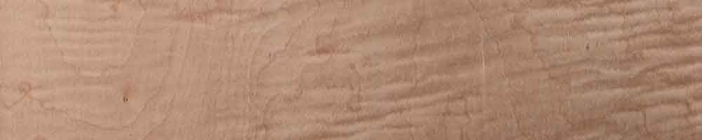 カリーメープル杢目の天然木ツキ板シート「クイックタイプ」