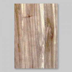 【サテンウォールナット柾目】A4サイズ（特殊紙貼）天然木のツキ板シート「イージータイプ」