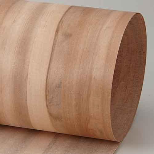 ふしぎな木【サテンウォールナット：柾目】天然木シート | 天然