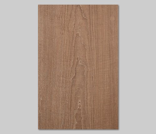 チーク板目の天然木ツキ板シート「クイックタイプ」A4サイズの販売