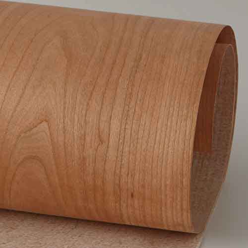 アメリカンチェリー板目の天然木ツキ板シート「ノーマルタイプ」の販売