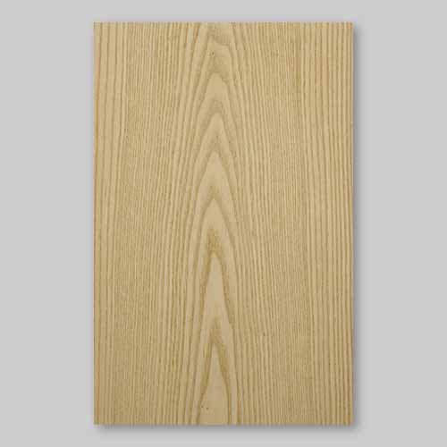 ホワイトアッシュ板目の天然木ツキ板シート「イージータイプ」A4サイズ