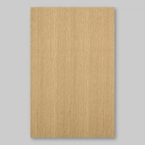 【オーク柾目】A4サイズ（特殊紙貼）天然木のツキ板シート「イージータイプ」