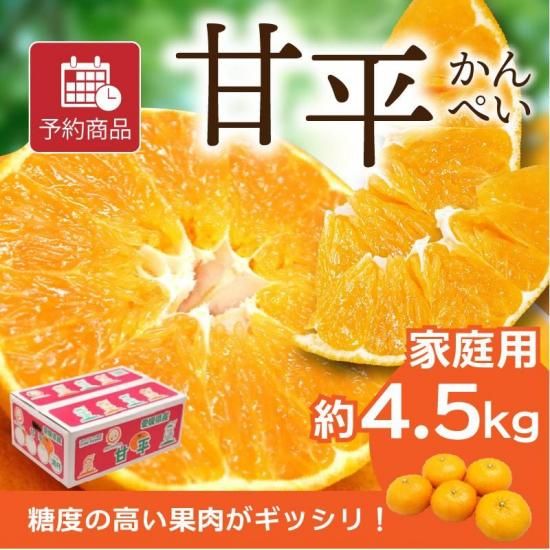 【予約商品】甘平 (かんぺい)【家庭用】約4.5kg