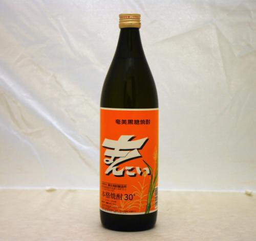 弥生黒糖焼酎】 まんこい（満恋）1.8L 30度 1ケース (6本入) - 焼酎