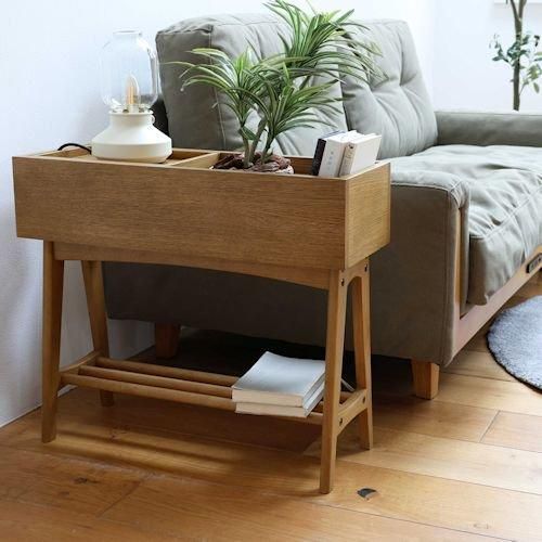 デザイナーズスタイル/北欧テイストオーク材マルチラック