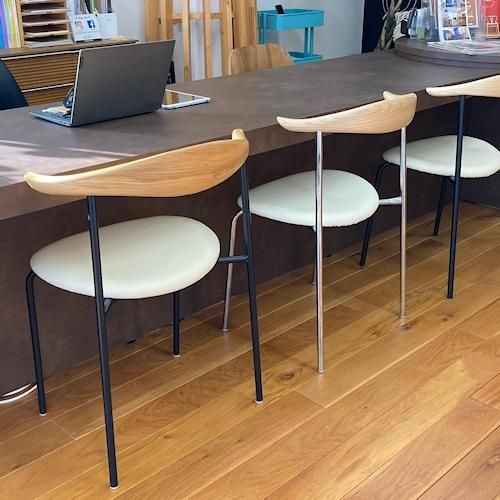 北欧リプロダクト/BullHornChairブルホーンチェアTypeB【ブラック