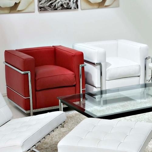 ル・コルビジェ/LC2グランコンフォート1Pソファ【スティール