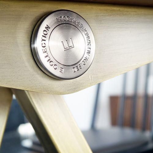 GARTガルト/インダストリアルアシンメトリーダイニングテーブルESQ