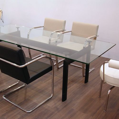 コルビジェLC6 リプロダクトのダイニングテーブルセット - テーブル