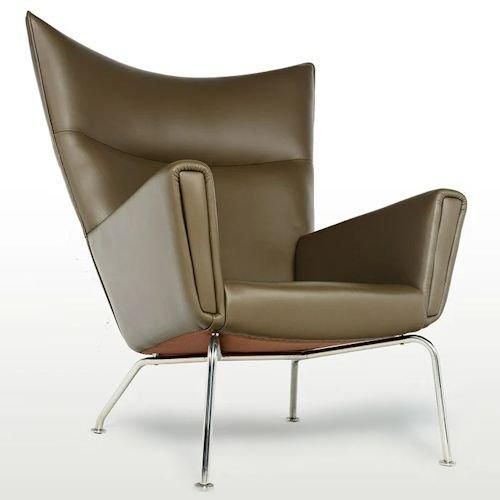 北欧リプロダクト/WingChairウィングチェアNo.445【レザー仕様