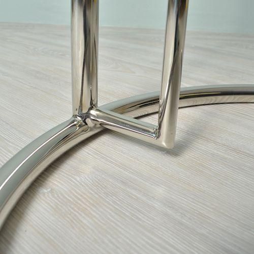 アイリーン・グレイ/E1027アジャスタブルテーブル【ステンレスフレーム