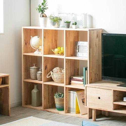 デザイナーズスタイル/ミッドセンチュリーテイストオープンシェルフ