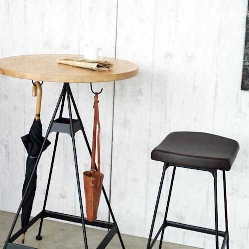 GARTガルト/Lanteランテハイチェア【アンティーク風PU×マット