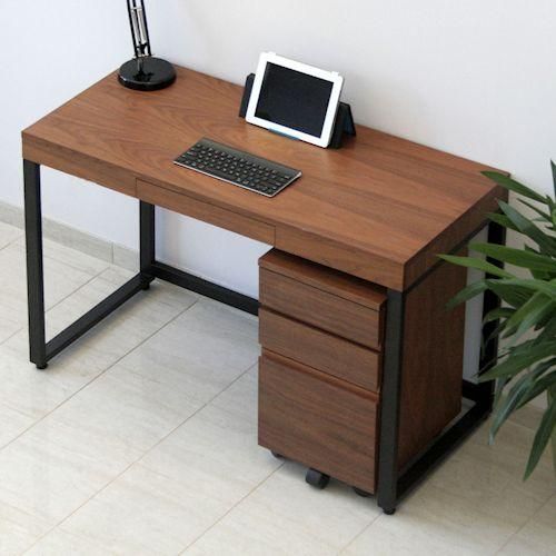 【ぱたぱたまま】大川家具 デスク パソコンテーブル ウォルナット パソコンデスク<br>WAAKstation<br>ワアクステーション<br>無垢