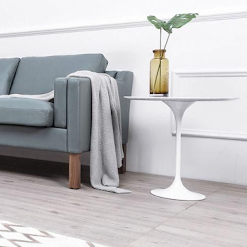 エーロサーリネン　ペデスタルテーブル　チューリップ　マーブル　φ80cm エーロ・サーリネン/ペデスタルチューリップサイドテーブル