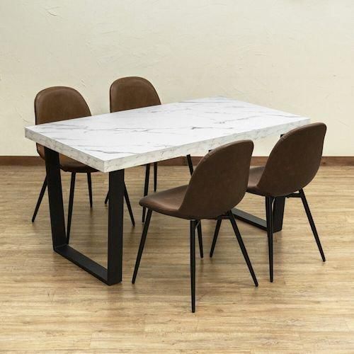 デザイナーズスタイル/モダンデザインストーン調天板ダイニング