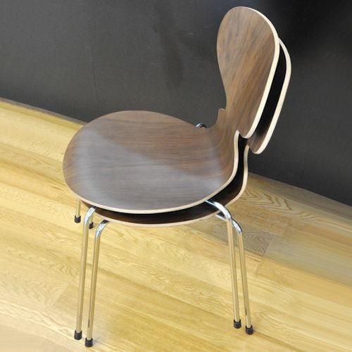 アルネヤコブセン アントチェア1脚【管理番号:F】 1脚販売》アルネ ヤコブセン Newアントチェア アッシュ ウォールナット