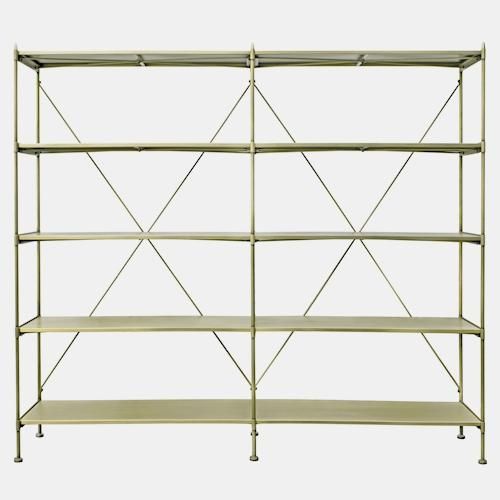 ヨーロピアンクラシック　オープンシェルフ　ゴールドフレーム　飾り棚 ヨーロピアンクラシックオープンシェルフゴールドフレーム飾り棚