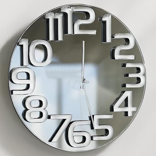 硼ͥ륽/MirrorWallClockߥ顼륯åVerichronᥤ-ǥʡȶN PLUS