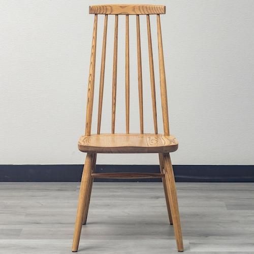 レア アメリカン カントリー デザイナーズ ハイ チェア 樫 楢 無垢