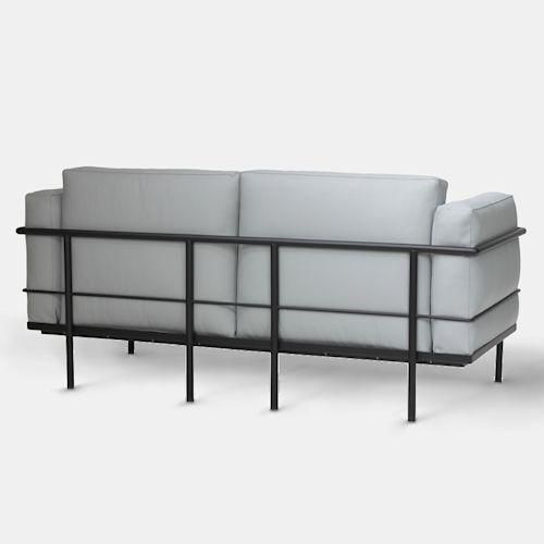 ル・コルビジェ/LC3プロトタイプダブルソファ【スティールライン