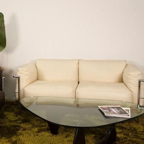 ル・コルビジェ/LC3プロトタイプダブルソファ【スティールライン