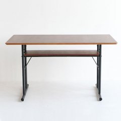 デザイナーズスタイル/モダンダイニングテーブルJAZZジャズ【120×75cm高さ2段調節】