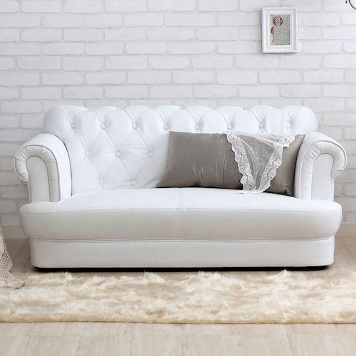 ホワイト ヴィンセント ソファー ヴィンセント 本革ソファ ラウンドコーナーソファ NO.06 カラー