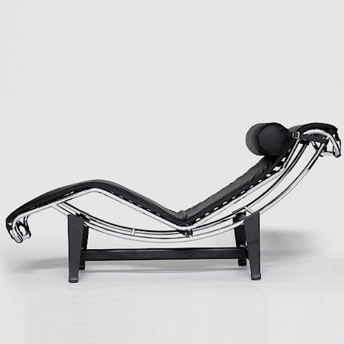 ル・コルビジェ/LC4シェーズロングChaiseLongue【レザー・スティールライン】 - デザイナーズ家具専門通販店N-PLUSエヌプラス