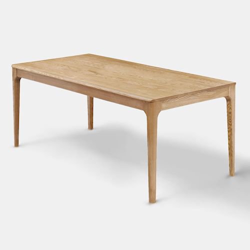 デザイナーズスタイル/アッシュ無垢材スタンダードダイニングテーブル