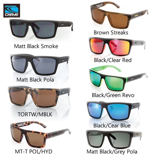 ［CARVE/カーブ］SUNGLASSES【サングラス】VOLLEY / SGCV-59 -  サーフィン用品、サーフDVD、スケートボード用品、スノーボードDVD等 通販サイト | クラブマリン