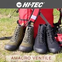 Hi Tec ハイカットレインスニーカー アマクロventile Ht Adu11 男女兼用 Amacro Ventile