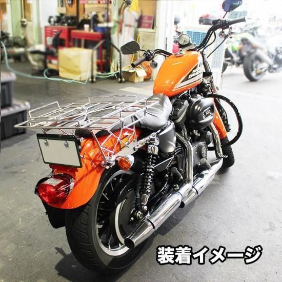 ハーレー純正フォーティーエイト用デタッチャブルリアキャリア 送料無料 TWR製 デタッチャブルデカキャリア デタッチャブル