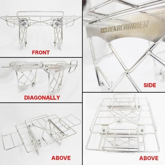 送料無料 TWR製 デタッチャブルデカキャリア デタッチャブル リア
