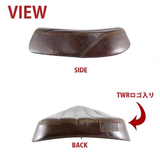 ハンターカブCT125 ディアブロシート　ビンテージブラウン　k-speed sanfernando_ct68